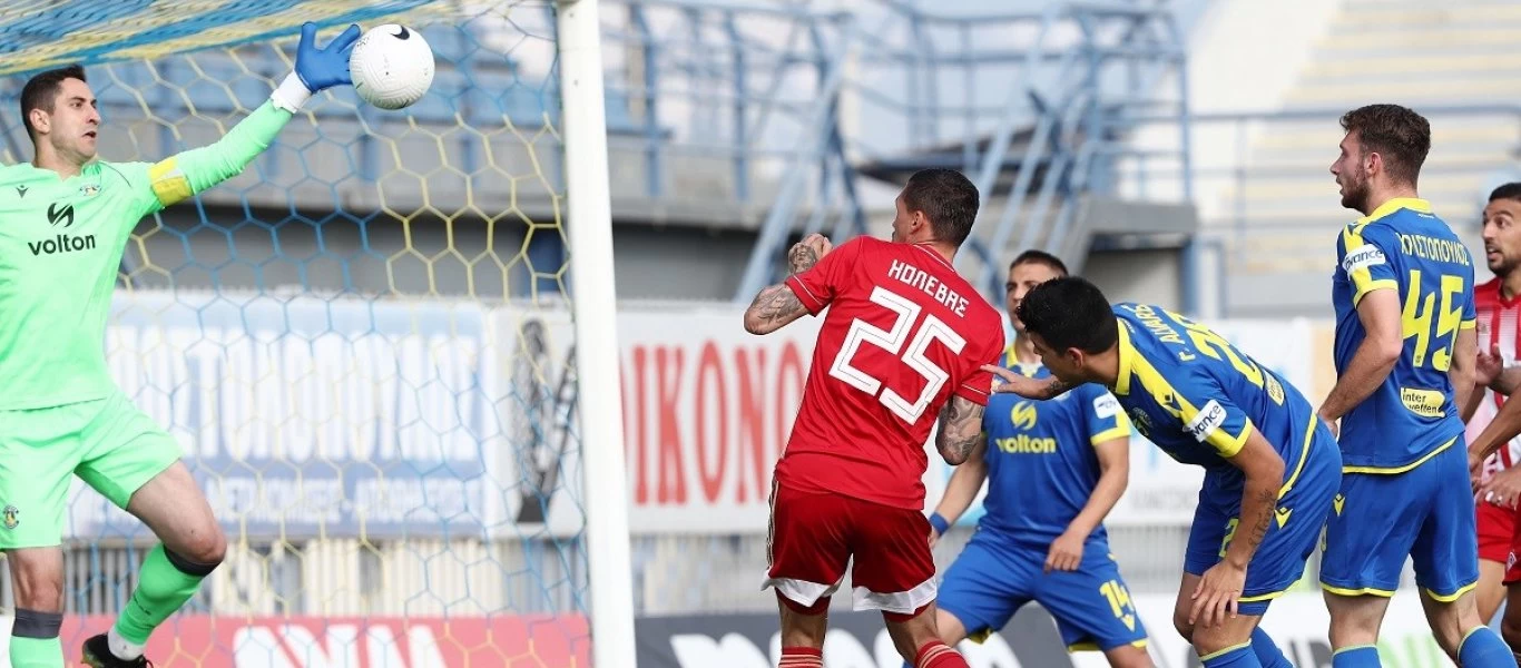 Αστέρας Τρίπολης-Ολυμπιακός 0-0: Αγγαρεία!